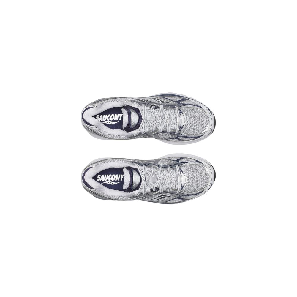 Saucony Gray Synthetic Athletic Sneakers
