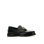 Gucci Black Leather Slip-On Loafers - Eljoys Fashion 