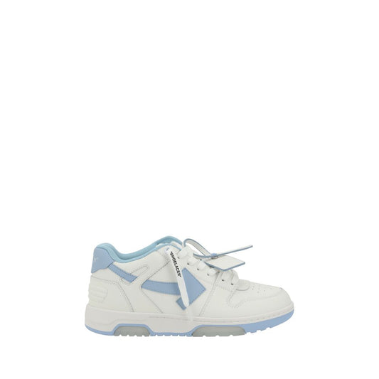 Off-White White Calf Leather Bos Taurus Athletic Sneakers Off-White