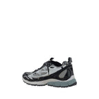 Off-White Gray Polyurethane Athletic Sneakers - Eljoys Fashion 