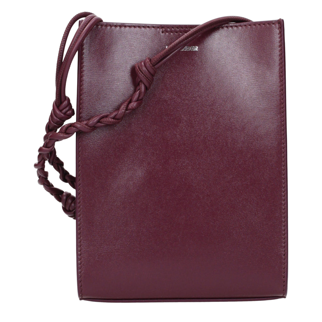 Jil Sander Purple Leather Crossbody Bag Jil Sander