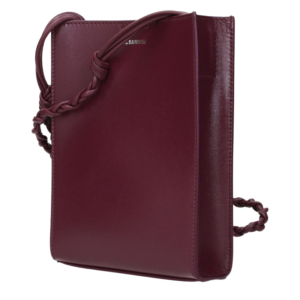 Jil Sander Purple Leather Crossbody Bag Jil Sander