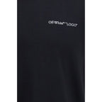 Off-White Black Cotton T-Shirt
