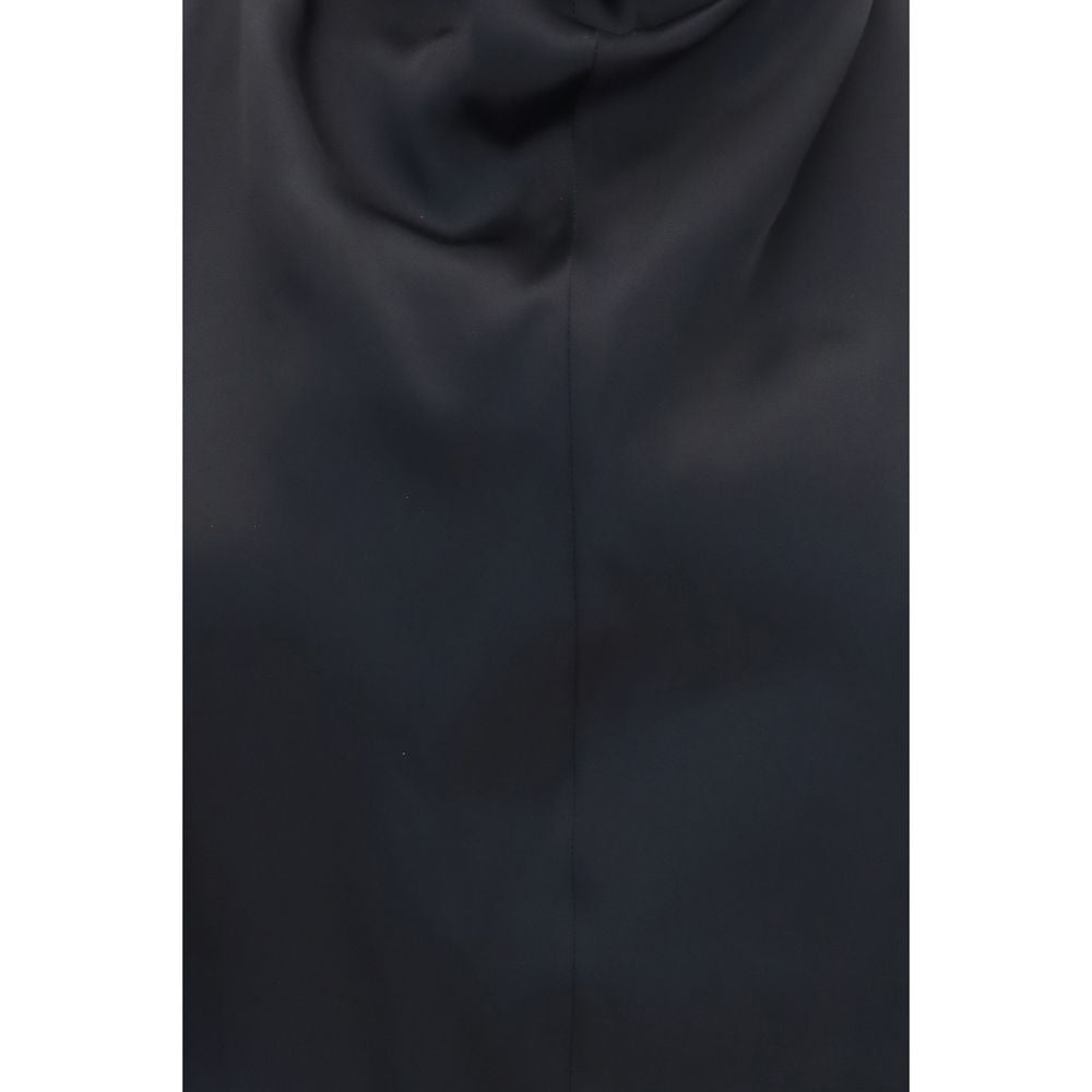 Khaite Black Acetate Blouse