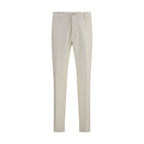Lardini Beige Viscose Casual Pants