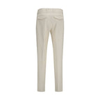 Lardini Beige Viscose Casual Pants