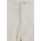 Lardini Beige Viscose Casual Pants