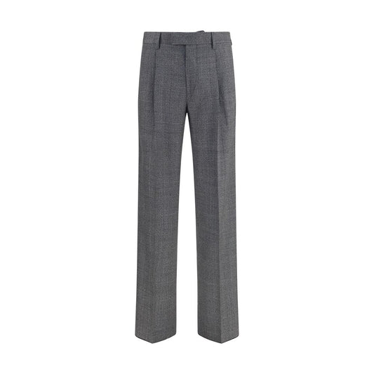 Lardini Gray Polyester Dress Pants