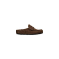 Birkenstock Brown Suede Leather Moccassin - Eljoys Fashion 
