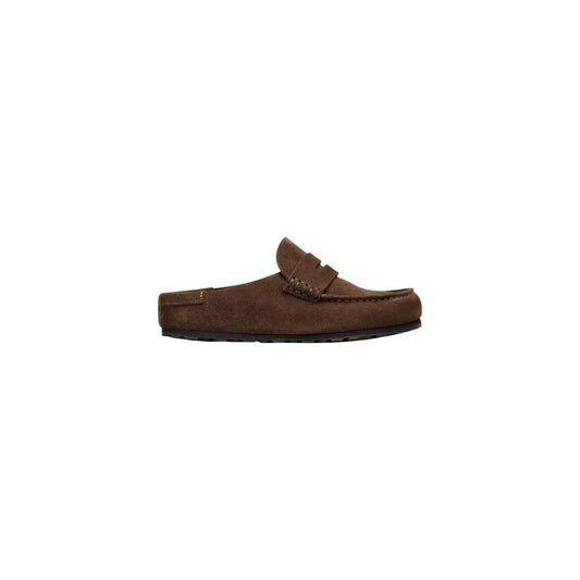 Birkenstock Brown Suede Leather Moccassin Birkenstock