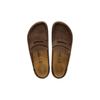 Birkenstock Brown Suede Leather Moccassin - Eljoys Fashion 