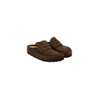 Birkenstock Brown Suede Leather Moccassin - Eljoys Fashion 