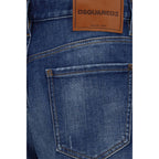 Dsquared² Blue Cotton Bermuda Shorts - Eljoys Fashion 