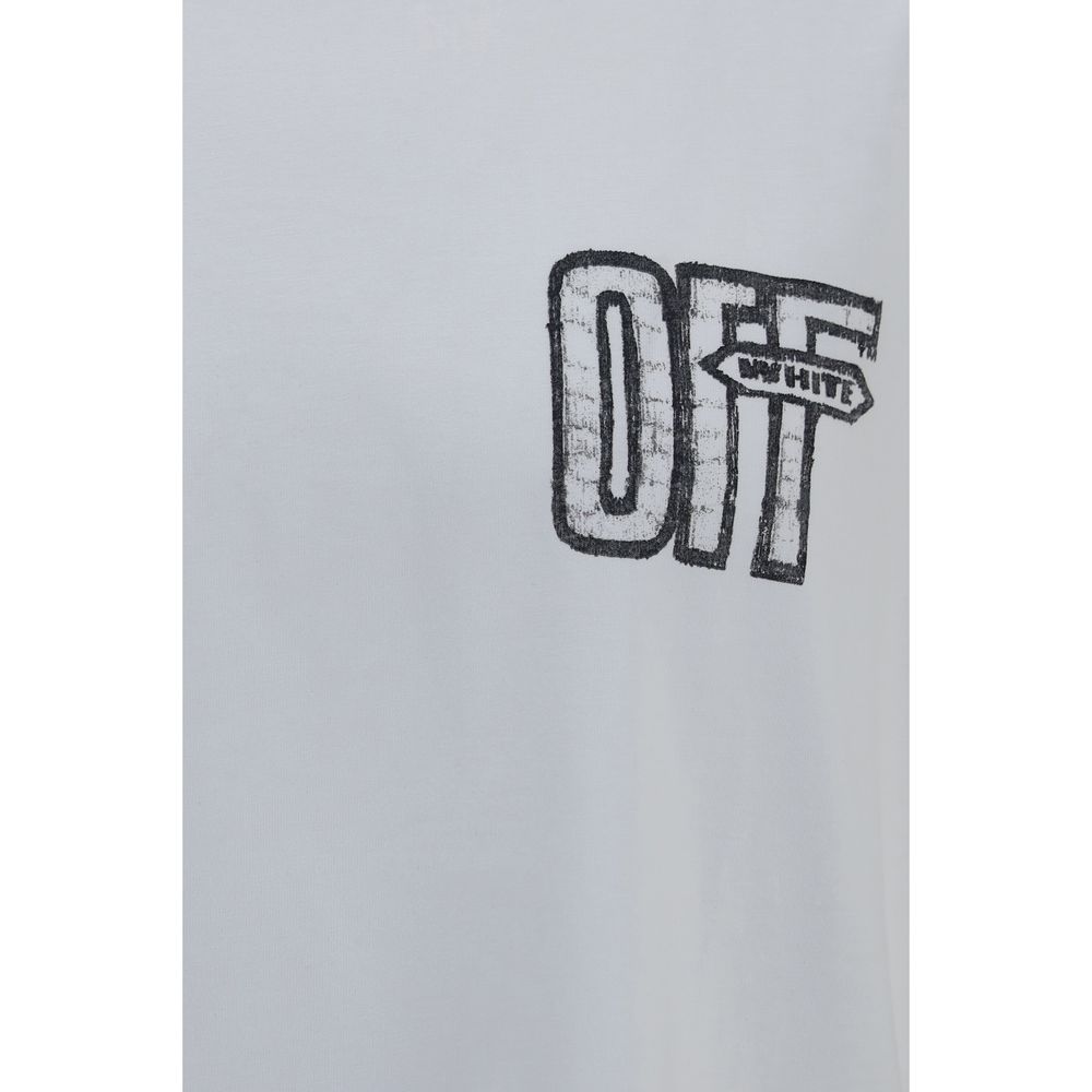 Off-White White Cotton Sportswear Off-White