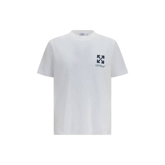 Off-White White Cotton T-Shirt Off-White