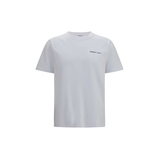 Off-White White Cotton T-Shirt Off-White