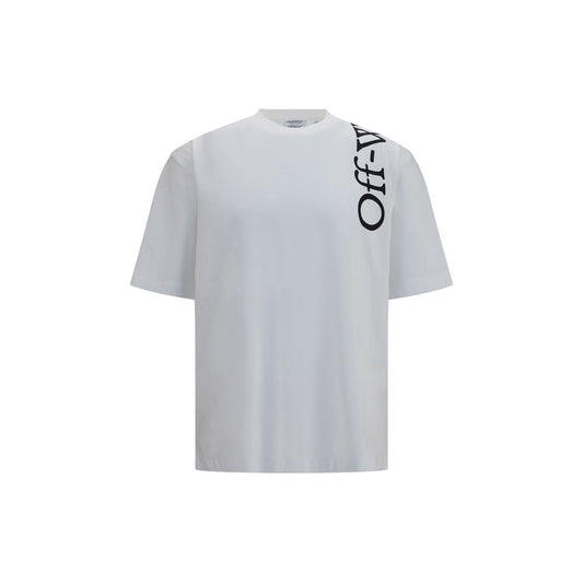 Off-White White Cotton T-Shirt Off-White