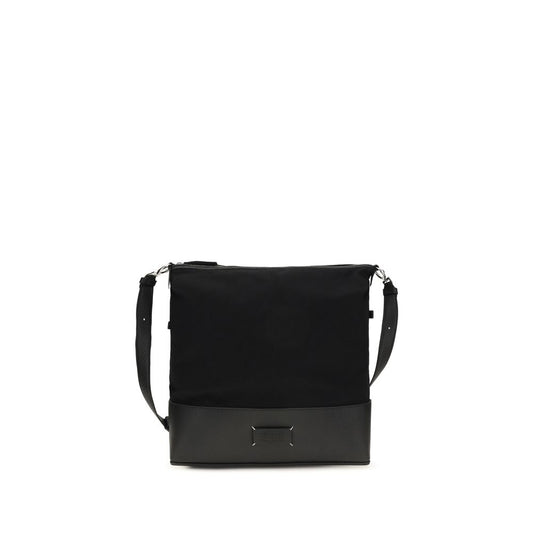 Maison Margiela Black Calf Leather Bos Taurus Shoulder Bag Maison Margiela