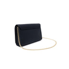 Love Moschino black polyethylene handbag with silver hardware and top handle, stylish and modern accessory for everyday use.