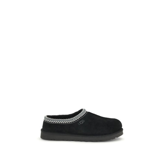 UGG Black Leather Mules UGG