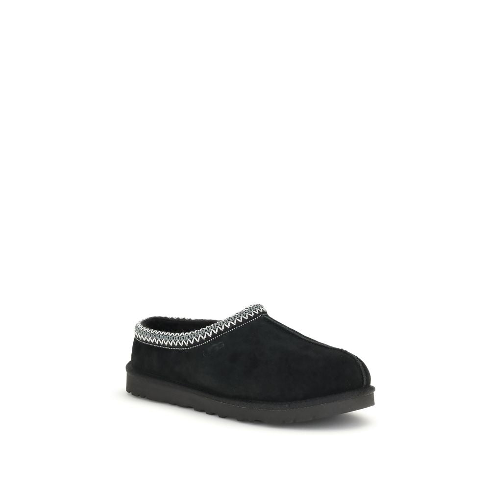 UGG Black Leather Mules UGG