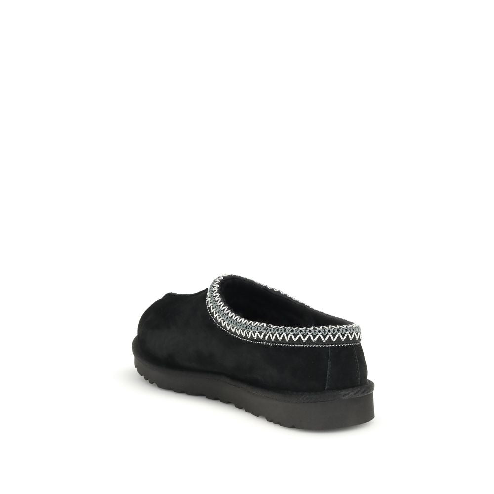 UGG Black Leather Mules UGG