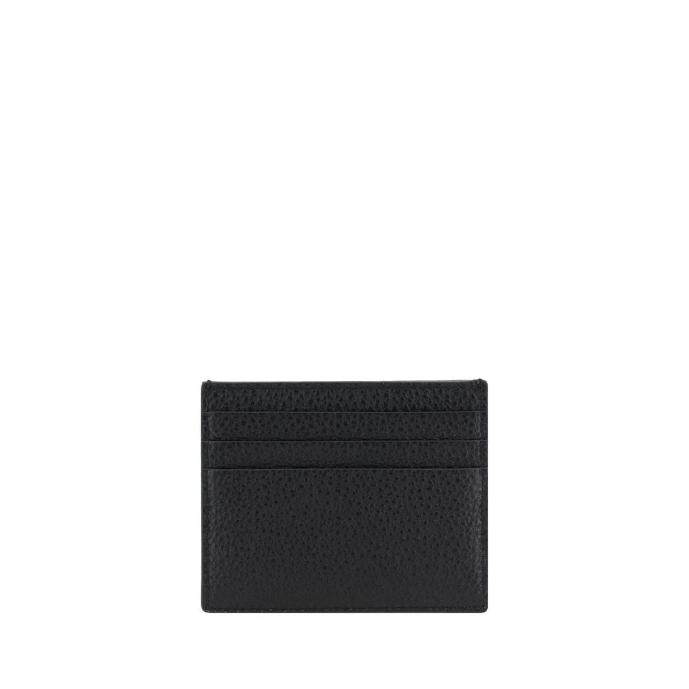 Prada Black Calf Leather Bos Taurus Wallet Prada