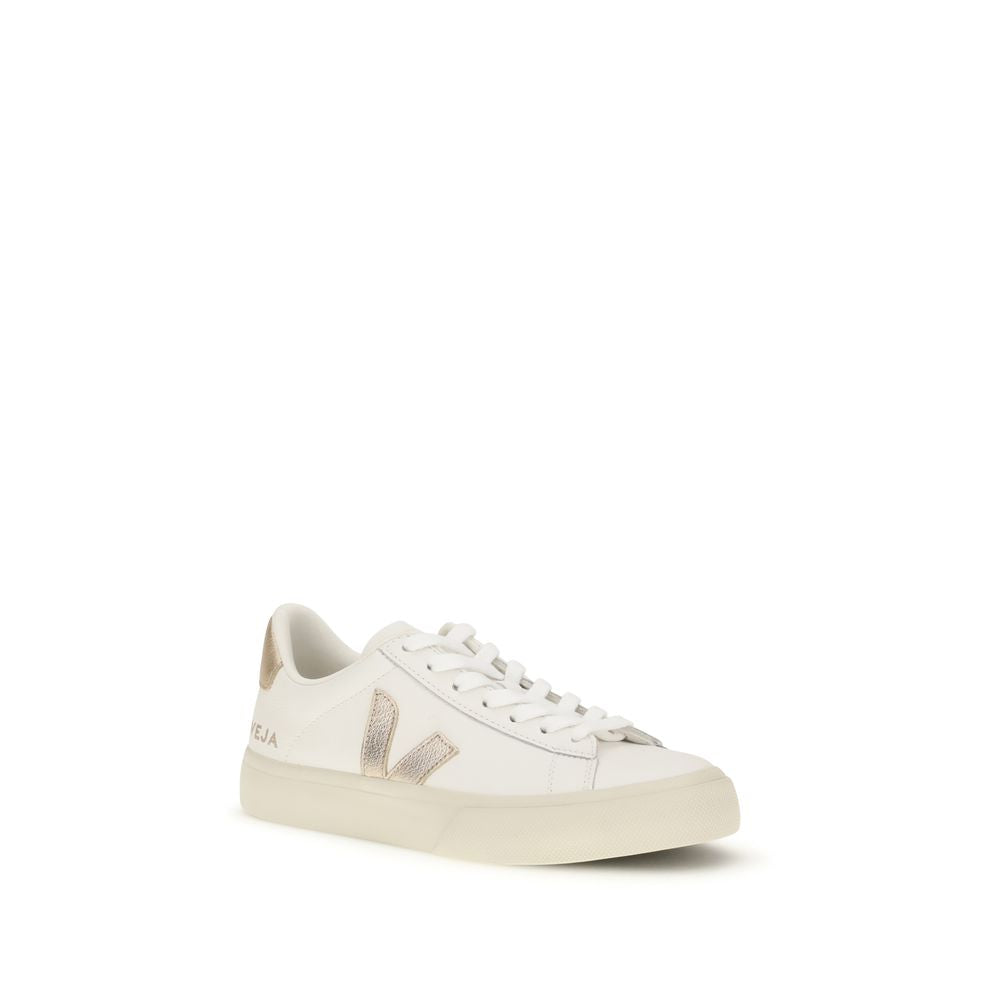 Veja White Calf Leather Bos Taurus Low Top Sneakers Veja