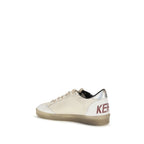 Golden Goose White Calf Leather Bos Taurus Low Top Sneakers