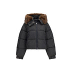 PINKO Brown Goose Down Full-Length Jacket PINKO