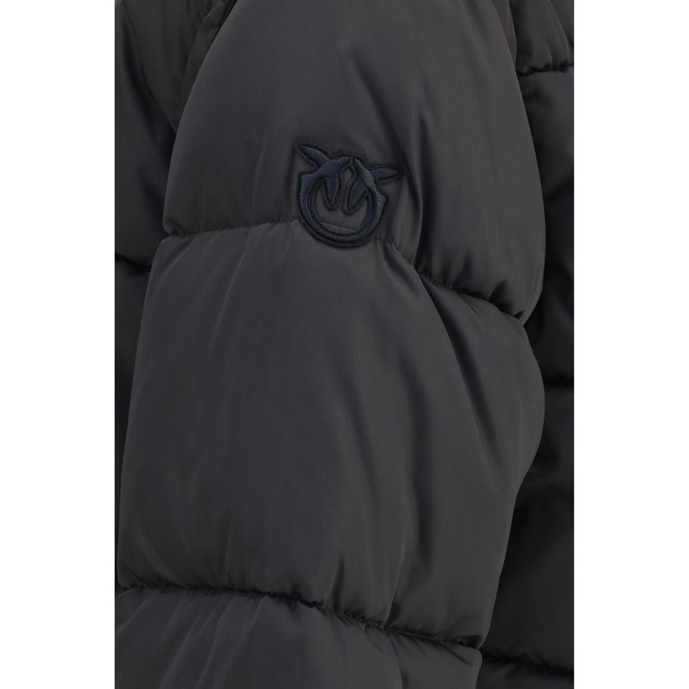 PINKO Brown Goose Down Full-Length Jacket PINKO