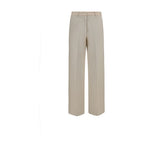 Forte_Forte Beige Cotton Chino Pants Forte_Forte