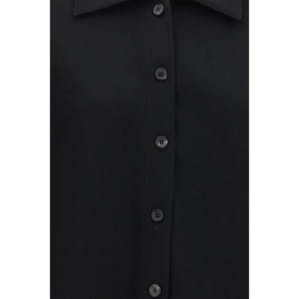 Khaite Black Acetate Shirt Khaite