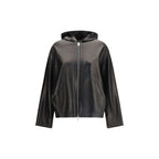 Khaite Black Lamb Ovis Aries Leather Jacket