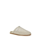 Forte_Forte Silver Fabric Mules Forte_Forte