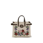 Valentino Garavani Beige Linen Shoulder Bag Valentino Garavani