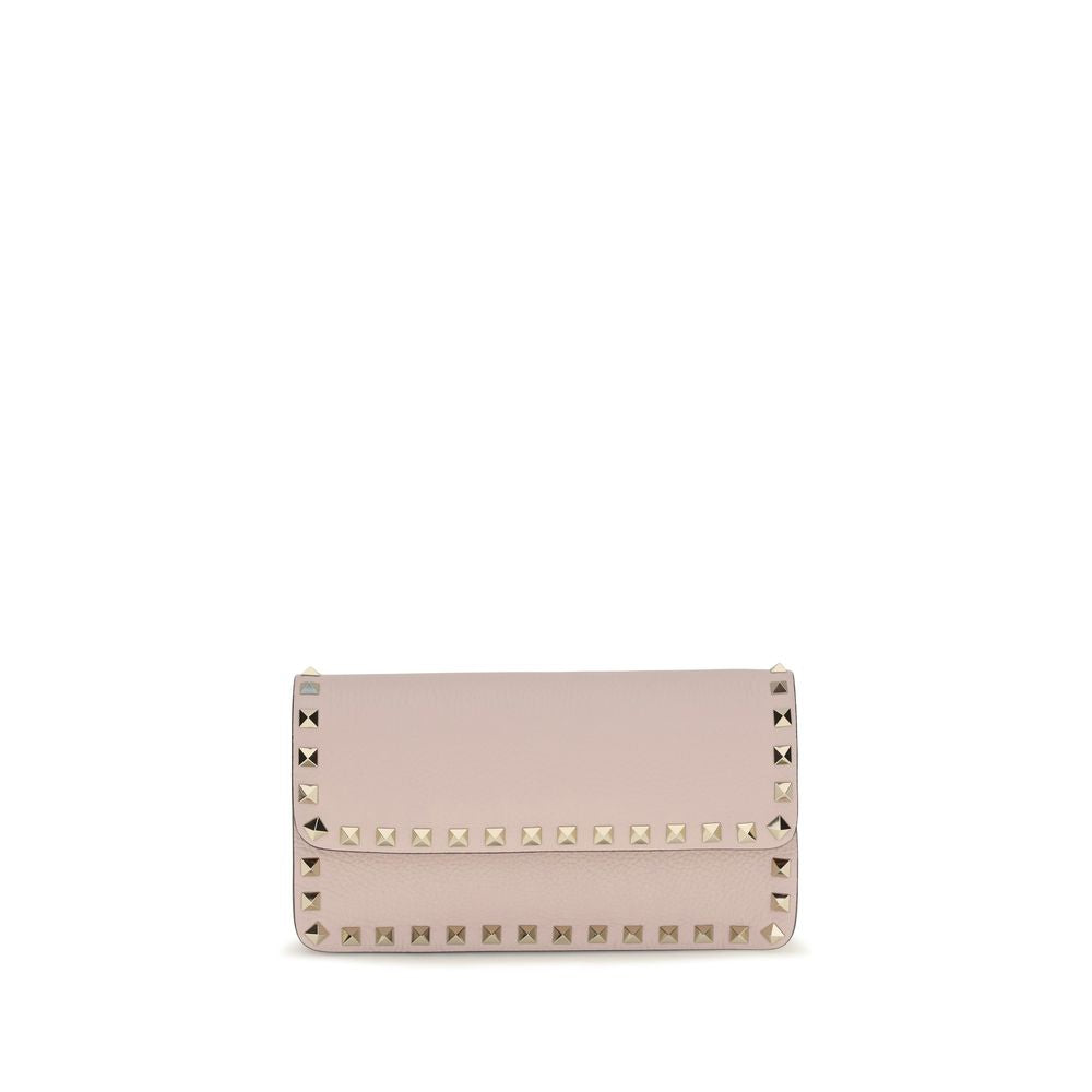 Valentino Garavani Multicolor Calf Leather Bos Taurus Wallet Valentino Garavani