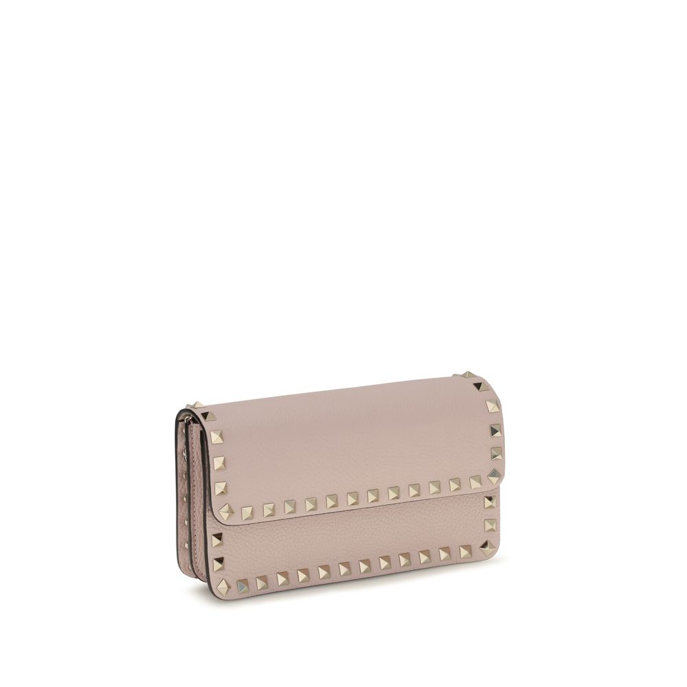 Valentino Garavani Multicolor Calf Leather Bos Taurus Wallet Valentino Garavani