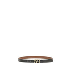 Valentino Garavani Black Calf Leather Bos Taurus Belt Valentino Garavani