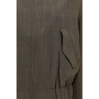 Ganni Bicolor Wool Oves Aries Bomber Ganni