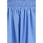 Ganni Blue Cotton Casual Dress