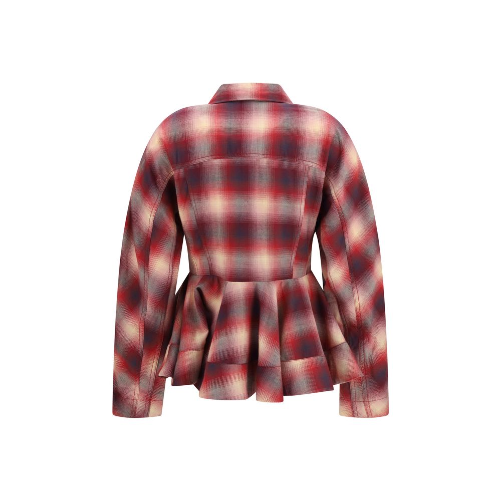 Ganni Multicolor Denim Shirt Ganni