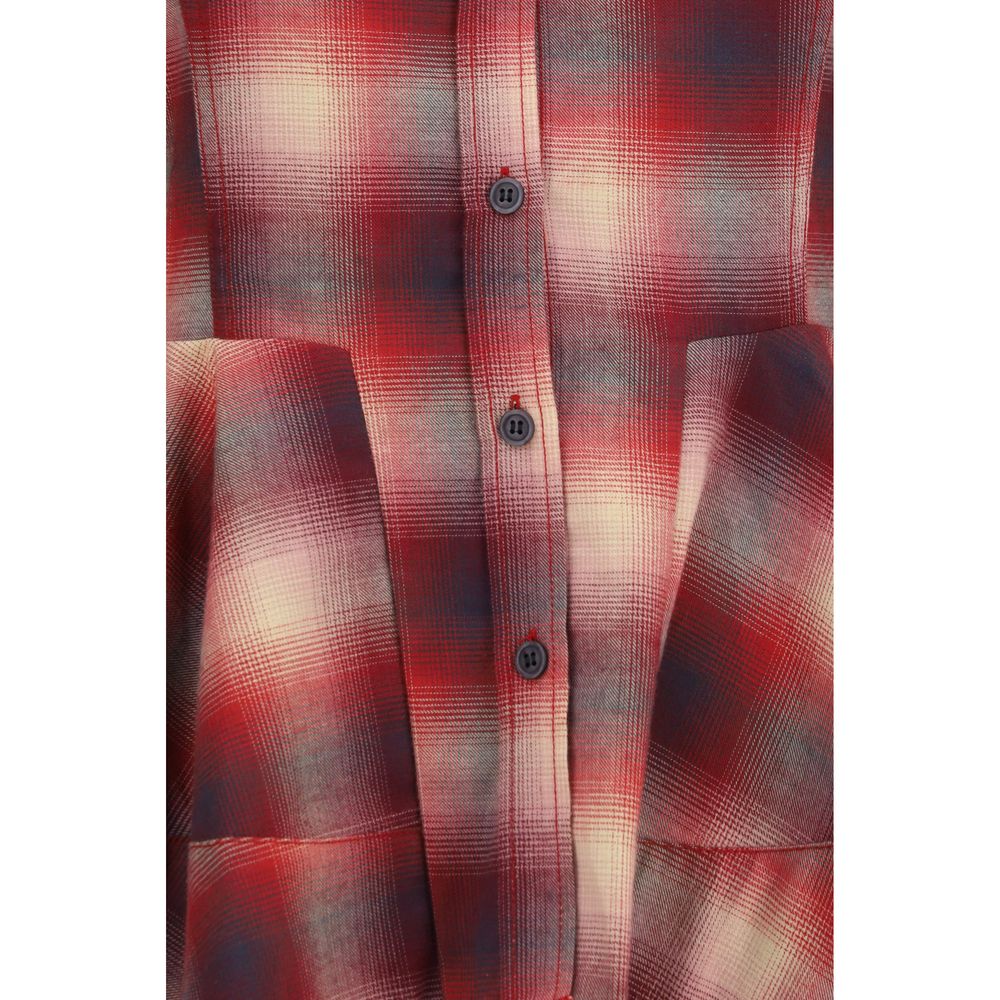 Ganni Multicolor Denim Shirt Ganni