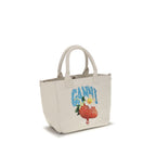Ganni Beige Polyester Shoulder Bag Ganni