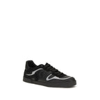 Dolce & Gabbana Black Calf Leather Bos Taurus Sneakers Dolce & Gabbana