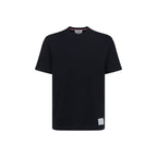 Thom Browne Blue Cotton T-Shirt Thom Browne
