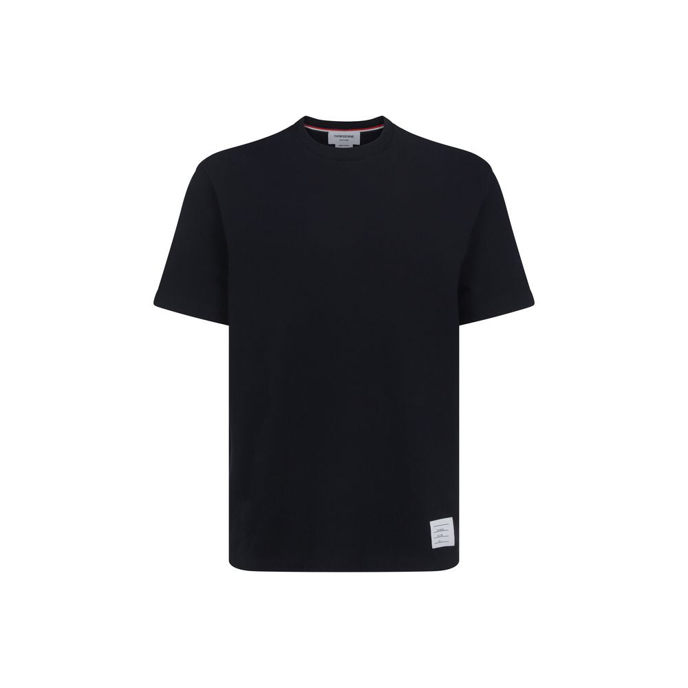 Thom Browne Blue Cotton T-Shirt Thom Browne
