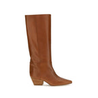 Forte_Forte Brown Calf Leather Bos Taurus Ankle Boots Forte_Forte