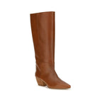 Forte_Forte Brown Calf Leather Bos Taurus Ankle Boots Forte_Forte