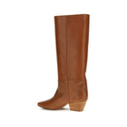 Forte_Forte Brown Calf Leather Bos Taurus Ankle Boots Forte_Forte